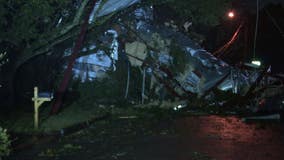 Tornado pushes through Humble, Montgomery, knocking down trees and power for several residents