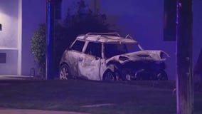 Driver in custody after causing fiery crash in south Phoenix: police