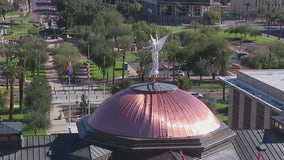 Arizona's Capitol topped with a new copper dome after 2-month renovation