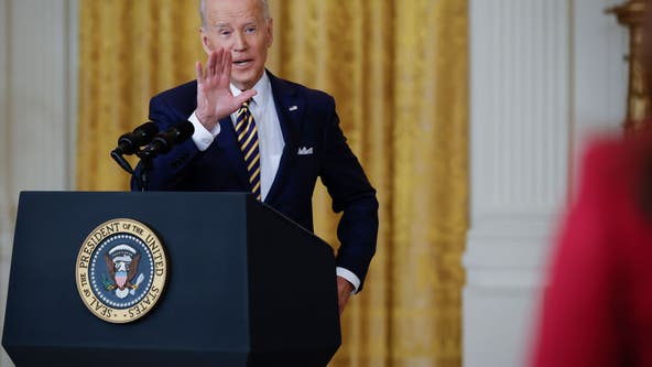 President Biden’s approval rating hits new low at one-year mark in office according to poll