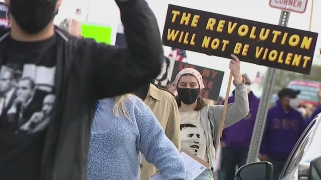 King family rallies in Arizona for voting bills for MLK Day