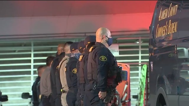 Alameda County Sheriff's recruit killed in freeway shooting near Bay Bridge toll plaza