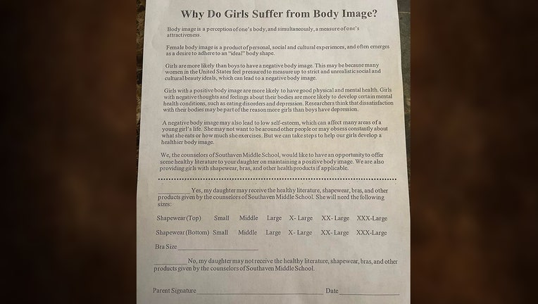 School offers girls shapewear to help with body image, raises