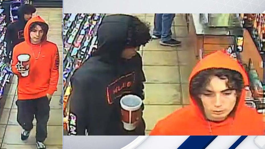 Photos of the shooting suspects.