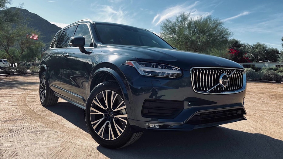 A Volvo SUV owned by Ahmad Abdallah that he was renting out on Turo. The car has unwittingly been entangled in a human smuggling investigation.