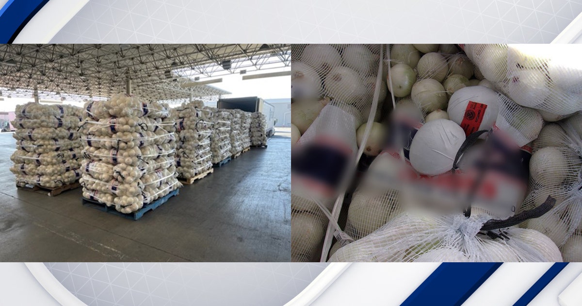 Meth disguised as onions seized at San Diego border crossing, CBP ...