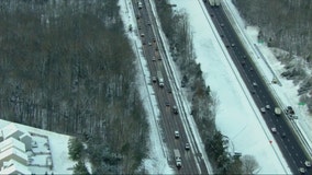 I-95 reopens in Fredericksburg after multiple vehicle crashes triggered by morning snow