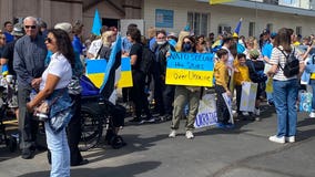 'Stand With Ukraine': Rally, march held in midtown Phoenix, uniting all walks of life to show solidarity