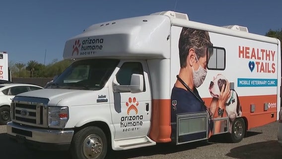 Arizona Humane Society offers mobile vet clinic for low-income pet owners