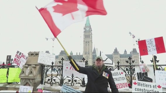 Ambassador Bridge blockade updates: Ontario premier orders State of Emergency as protesters open lane