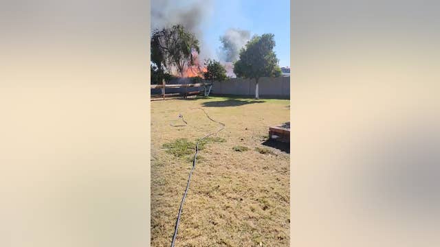 Dozens of lithium-ion batteries affected by debris fire in Mesa, officials say