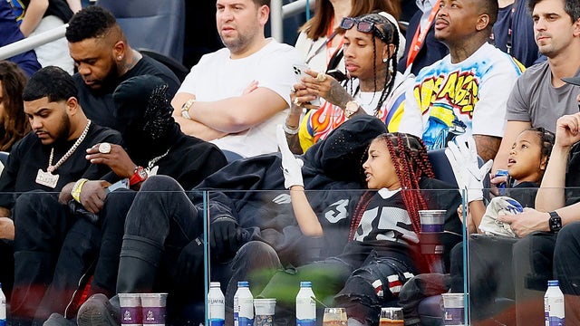 Photos: Kanye West, Drake and other celebrities at Super Bowl LVI