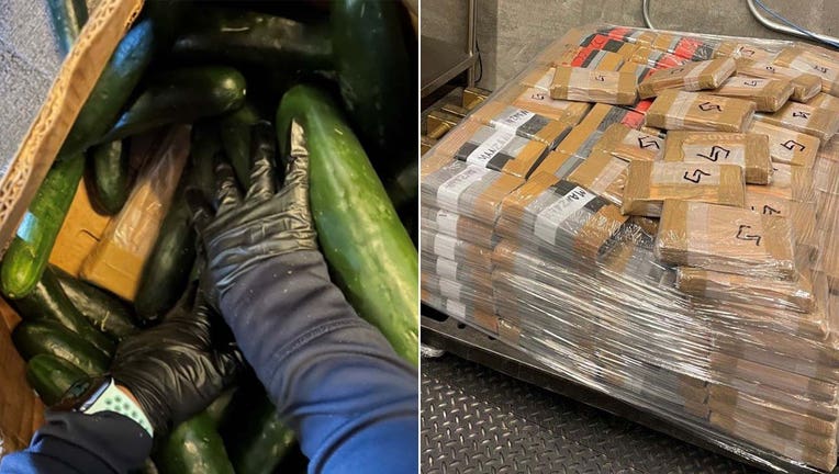 cocaine in cucumbers