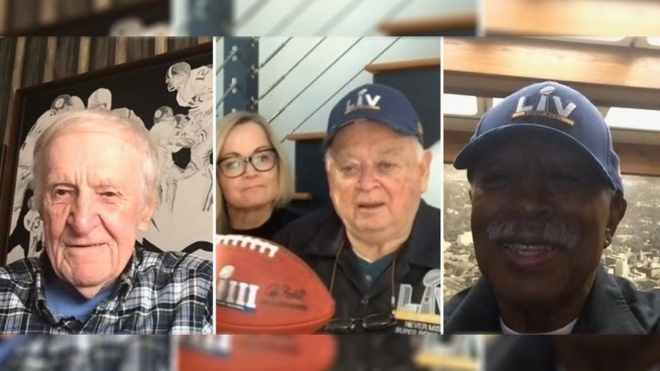 Tom Henschel, Don Crisman and Gregory Eaton are pictured on Jan. 31, 2022. (Credit: FOX 11 Los Angeles)