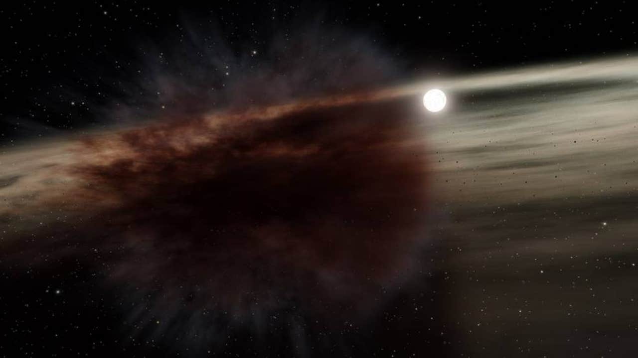 NASA image depicts historic debris cloud from clash of celestial bodies - Vimarsana News