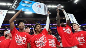 No. 2 Arizona tops No. 13 UCLA 84-76 to win Pac-12 title