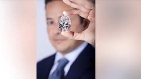 Largest white diamond ever going to auction has potential $30M value