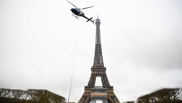 Eiffel Tower new antenna