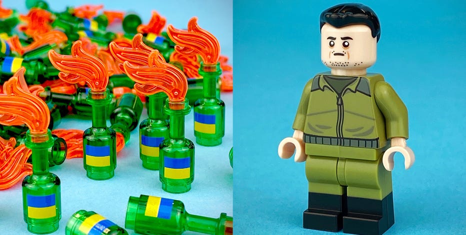 Custom LEGO of Zelenskyy, raise over $145K for Ukraine
