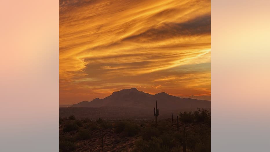 It almost looks like a painting, but no, this is just Arizona being photogenic! Thank you 171creations for sharing this with us all!