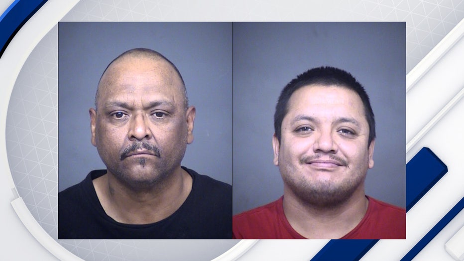 Anthony Vega and Oscar Arrez mugshots
