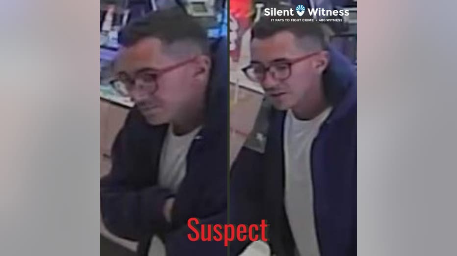 A photo of the suspect.