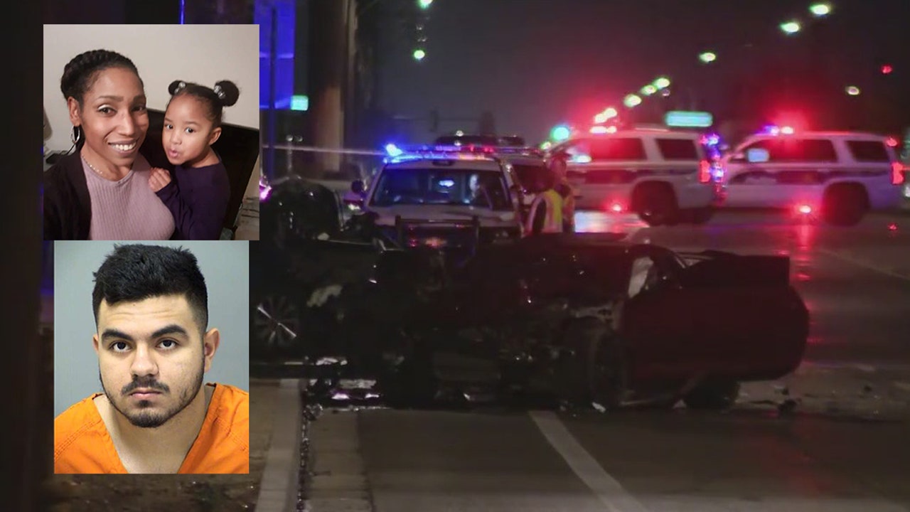 Woman dead, 4-year-old girl critically injured in Phoenix crash; suspect arrested