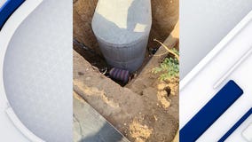 Man rescued after falling down 14-foot trench in west Phoenix