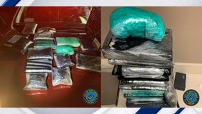 Over 33 lbs of fentanyl seized during traffic stop, Scottsdale police officials say