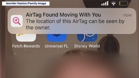 'We were terrified': Family believes AirTag used to track them at Orlando theme park