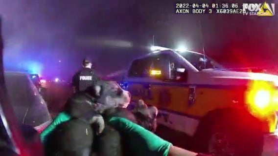 Puppies rescued from burning house in Glendale; 'heroic efforts' captured on bodycam