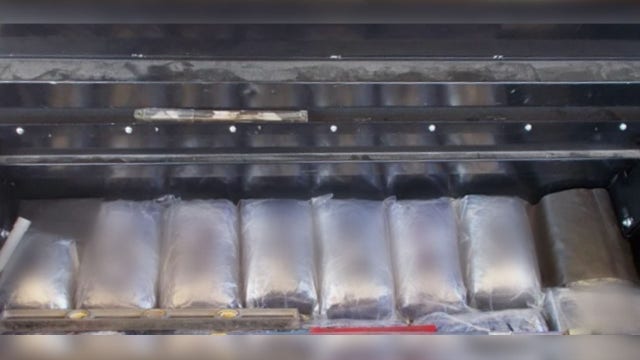 Over 400 lbs. of meth, cocaine and heroin found in toolboxes destined for US