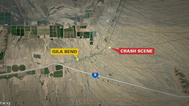 Man dead following helicopter crash at Gila Bend Airport, officials with MCSO say