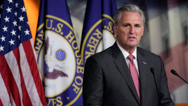 fc70fdb5-House Minority Leader McCarthy Holds Weekly Press Conference