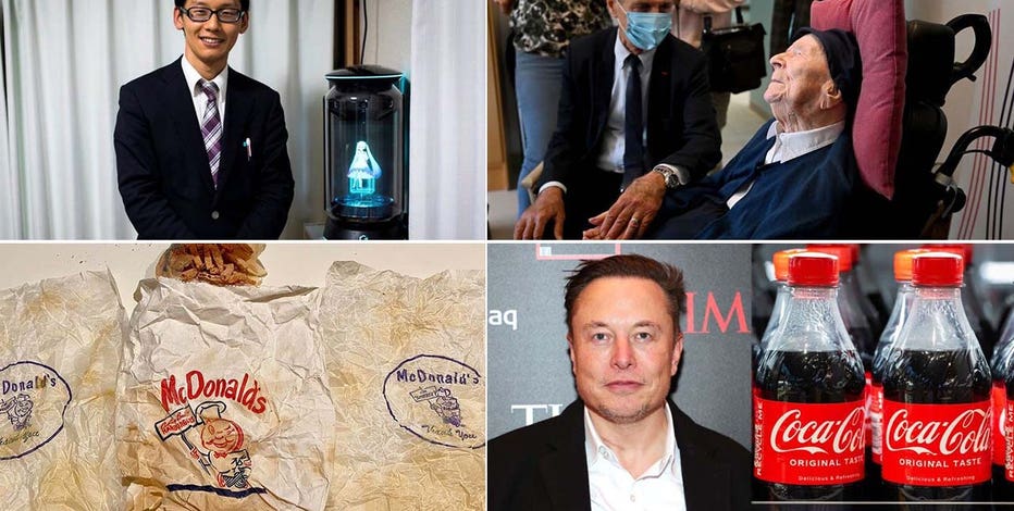 Hologram marriage, decades-old McDonald's, AriZona iced teas: Our top uplifting, weird headlines this week