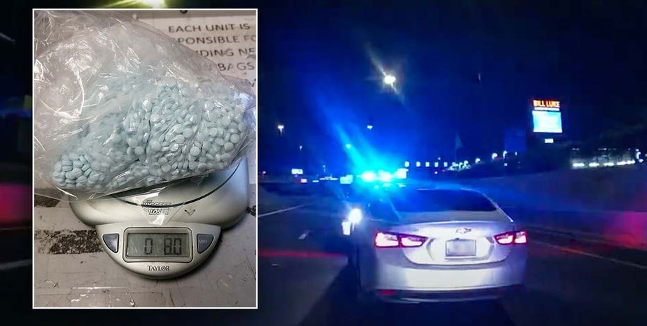Avondale driver found with gun, fentanyl pills, cash after falling asleep on I-17 in Phoenix: DPS