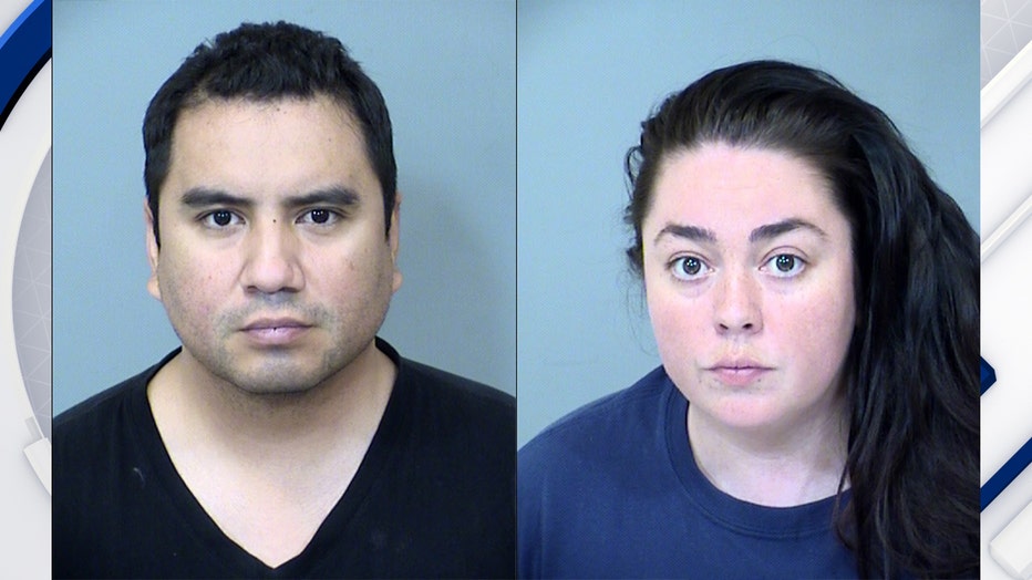 Robert Martinez (left) and Kaley Van Saun (right)