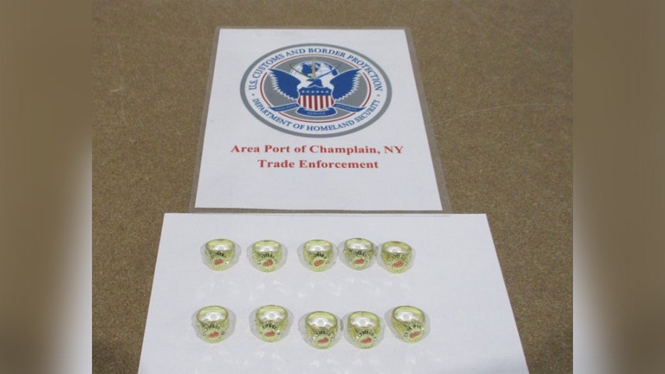 Customs agents seize dozens of fake Chiefs Super Bowl rings