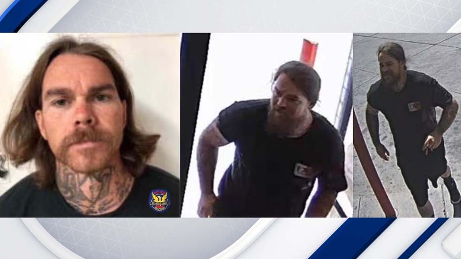 Phoenix Police released several photos of the suspect, Nicholas Cowan.
