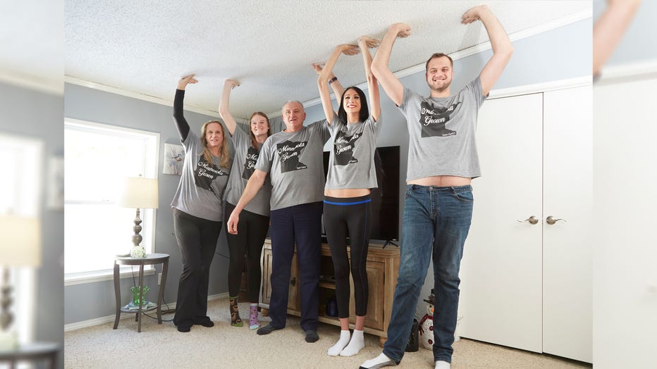 The Trapp family is pictured in a provided image. Photo Credit: Kevin Scott Ramos/Guinness World Records