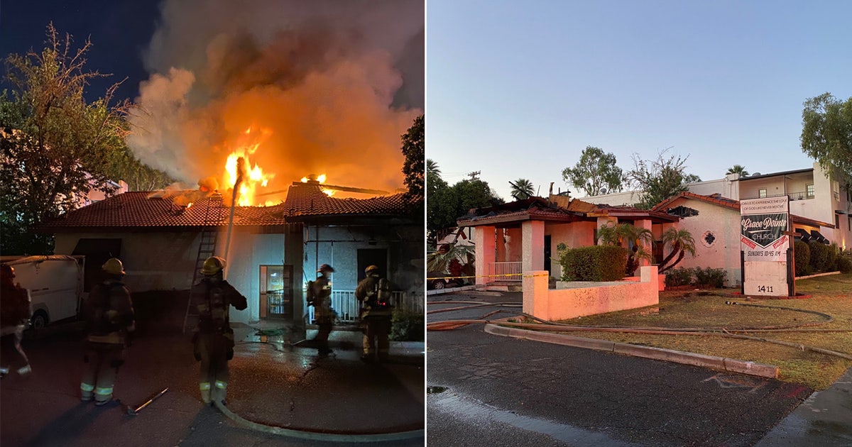 12 people displaced after fire burns church near downtown Phoenix | FOX ...