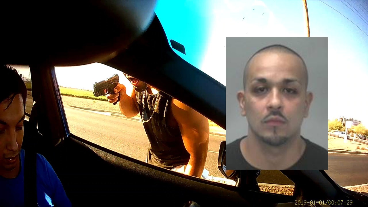 Armed Arizona Road Rage Suspect Arrested After Dash Cam Caught Him ...