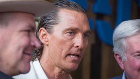 Matthew McConaughey visits Uvalde, Texas hometown to pay respects to school shooting victims