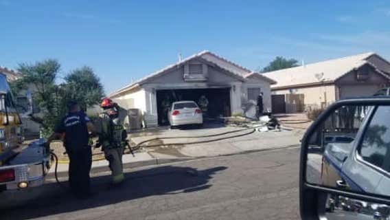 Driver barrels into Glendale home after hit-and-run crash: police
