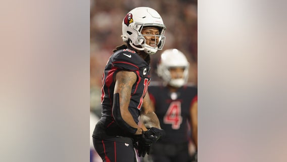 Cardinals' DeAndre Hopkins suspended 6 games without pay for violating PED policy