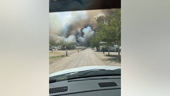 Lost Lake Fire: Evacuations lifted amid wildfire burning on Arizona-California border