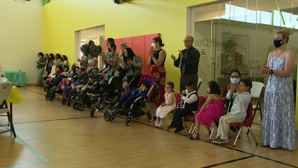 Preschool students with visual impairments graduate from Foundation for Blind Children in Phoenix