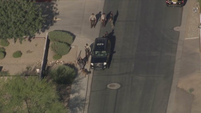 Search for suspect underway after MCSO deputy patrol car was rammed