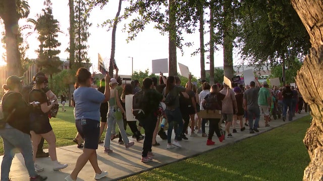 Arrests made following Roe v. Wade-related protests in downtown Phoenix
