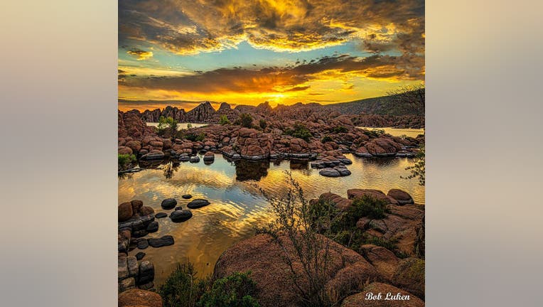 A soothing but still majestic look to cap off the start of this short workweek! Thanks Bob Luken for sharing this beautiful photo with us all!